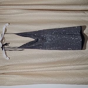 Rhinestones mini dress